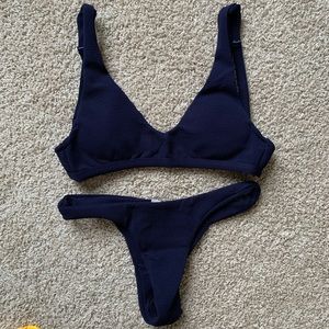 Knit Ribbed Bikini